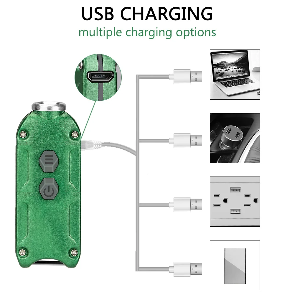 Двойной переключатель мини фонарик XPG светодиодный 4 режима факел USB аккумуляторные фонарики водонепроницаемый фонарик для ключей рюкзак с карманами свет