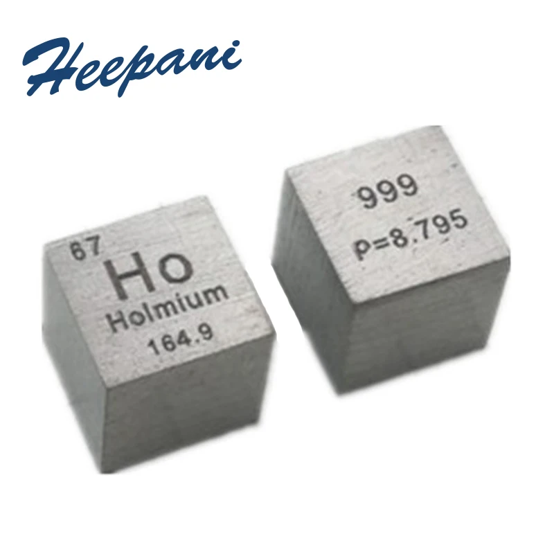 holmium Металл плотность куб с 99.9% чистоты 10 мм 8,8 г/шт. Ho элемент Таблица слиток/гранул для исследований