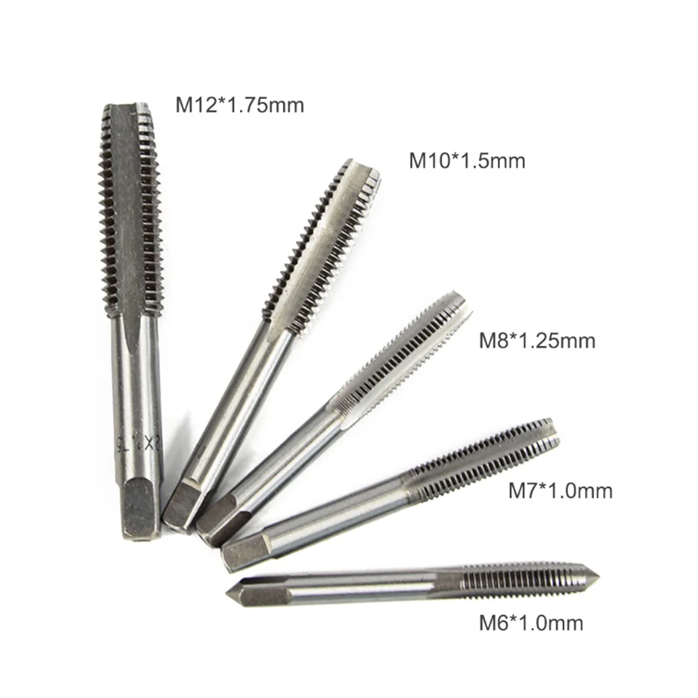 6pcs T-handle Reversible Single Tap Wrench Tapping Threading Tool M6-M12 Screwdriver Holder Hand | Инструменты
