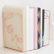 

Reading Bookshelf Desk Organizer Metal Multifunctional Portable Book Stand Fordable Document Book Holder Office Accessories