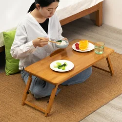 Mesitas de noche Moso 2021, escritorio de escritura plegable de bambú diario, mesa de ordenador ergonómica multifunción a la moda, 56cm/64cm/88cm