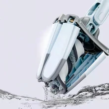 X tipo plana mop piso 360 graus mop com 3 pces reutilizável almofada de microfibra para uso doméstico mão livre lavar ferramenta de limpeza do agregado familiar