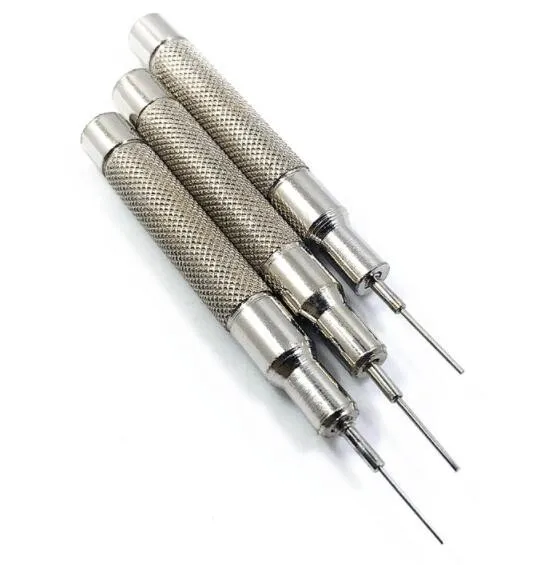 0.9MM punch 3 шт. часы удар ремешок ссылка инструмент для ремонта часов комплект - Цвет: 0.9MM punch