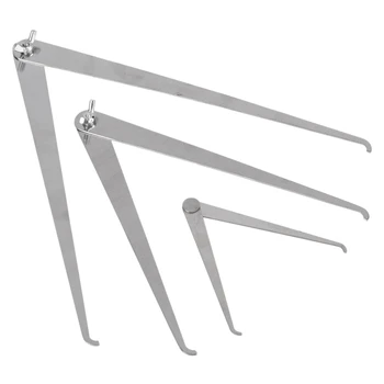 

Pottery Clay Tools Straight-Leg Clay Sculpture Ceramic Measuring Pottery Tools Set 4Inch 8Inch 10Inch