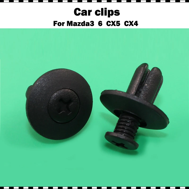 100% абсолютно новый нейлоновый передний бампер крыло тела литье зажимы заклепки