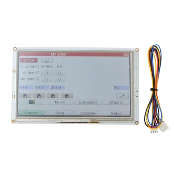 

7 Inch PanelDue 7i Integrated Paneldue Colour LCD Display TouchScreen Controller Compatible with DuetWifi Duet 2 Ethernet
