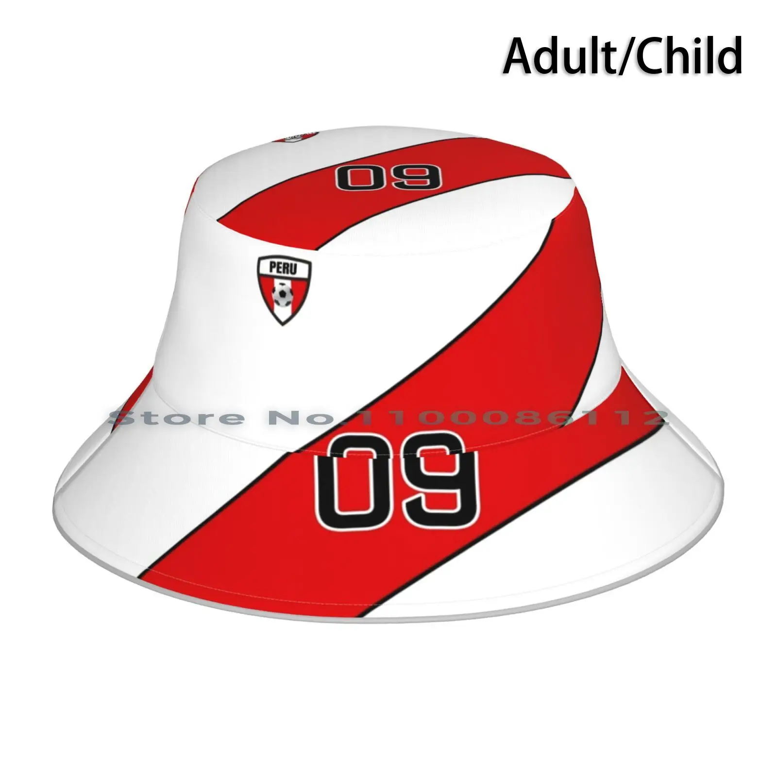 Squadra Di Calcio Peruviana-Cappello Da Pescatore Berretto Da Sole Rumbo Al Mundial Squadra Di Calcio Peruviana Seleccion Peruana Rumbo A Qatar Elimin