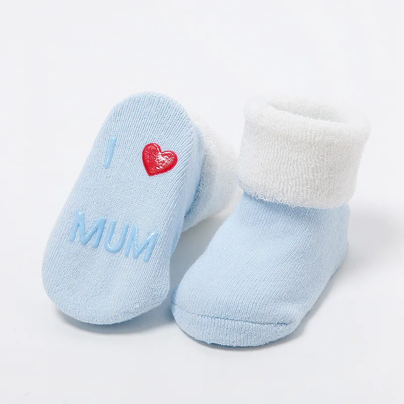 Хлопковые детские носки для маленьких девочек и мальчиков, малыш новорожденный младенец, нескользящие носки-тапочки с резиновой подошвой