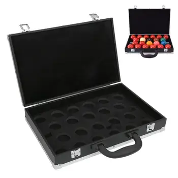 

Billiard Balls Box Billiard Balls Storage Box Billiards Snooker Pool Carrying Case with Handle Accessory For Snooker Accessories