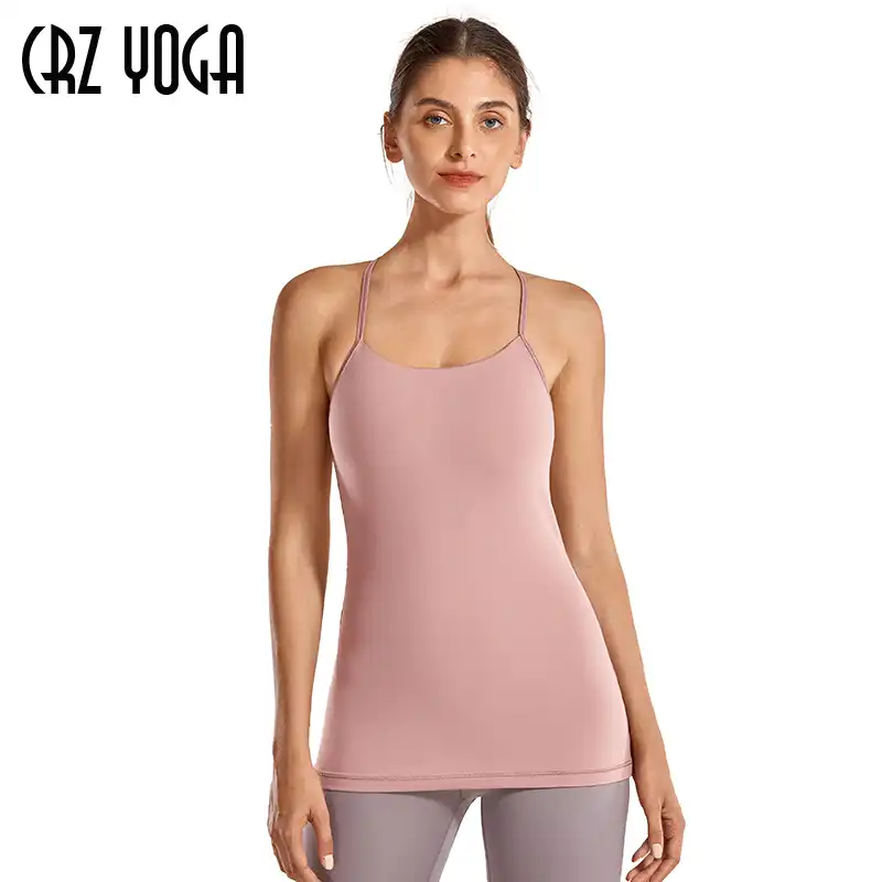 long length yoga tops