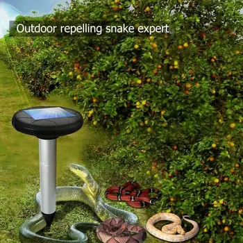 

400-1000（HZ) Eco Friendly Electronic Solar Power Repeller Ultrasonic Snake Repeller Ultrasonic Rat Repeller Outdoor Yard