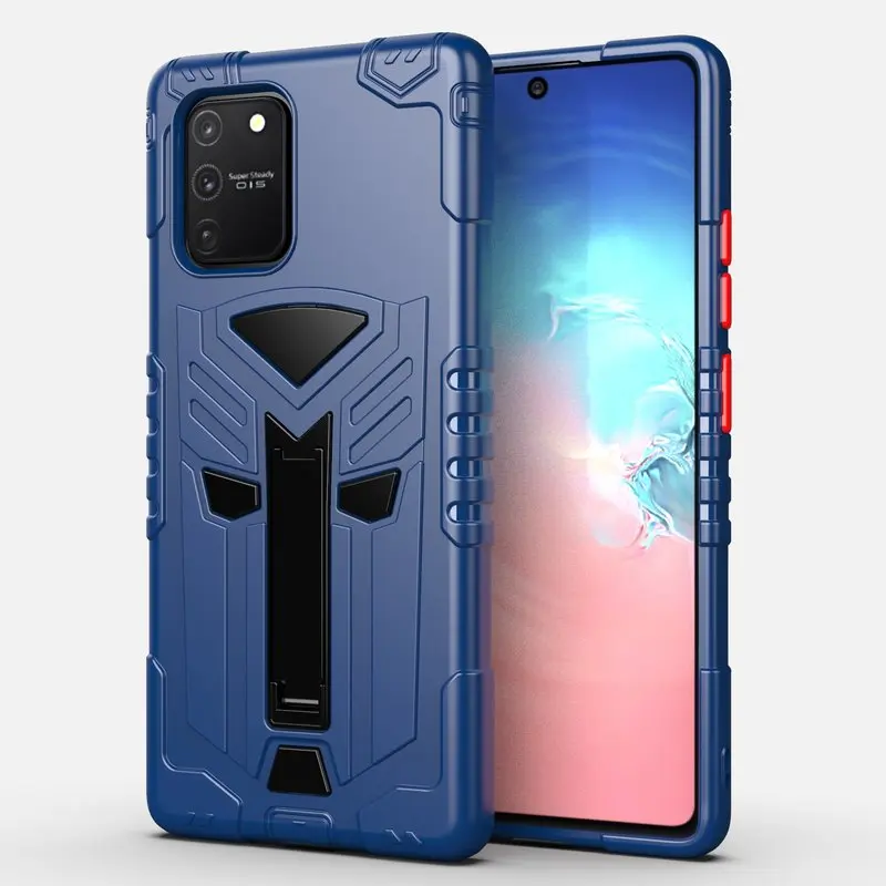 Чехол для Samsung S10 Lite противоударный защитный чехол телефона Galaxy A91 M80S 2 в 1