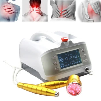 

Soft Laser Therapy Instrument with 650nm+808nm and 2 Probes for Pain Relief Therapy Sport Injuries