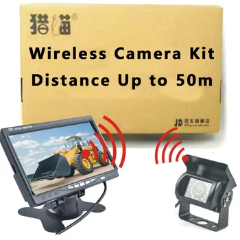 

12V 24V 20 meters long truck parking sensor rear view camera system backup camera for truck voice alert warning parking