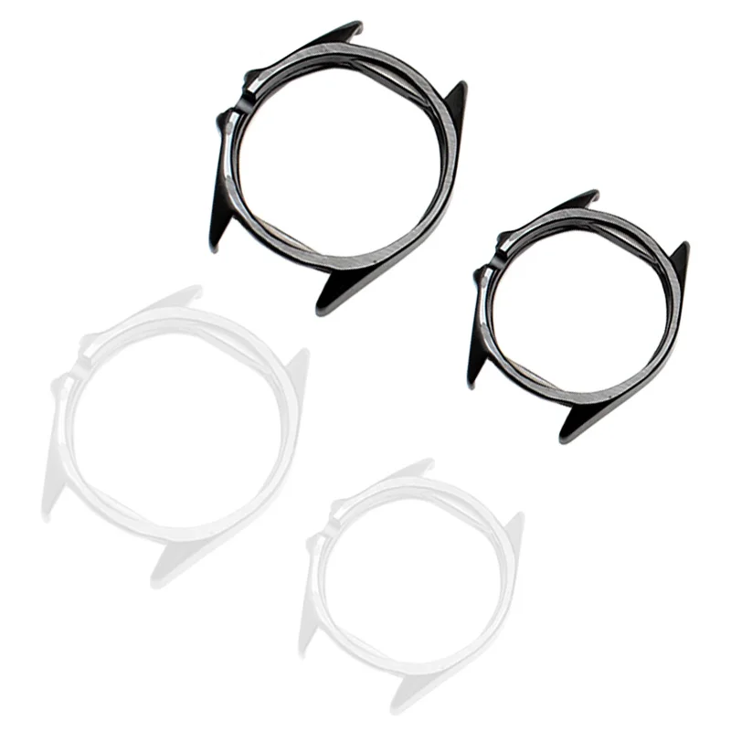 Caixa de Cerâmica Dial Digital Bezel Feminino Preto Branco Relógio Acessórios Alta Qualidade - Image 4