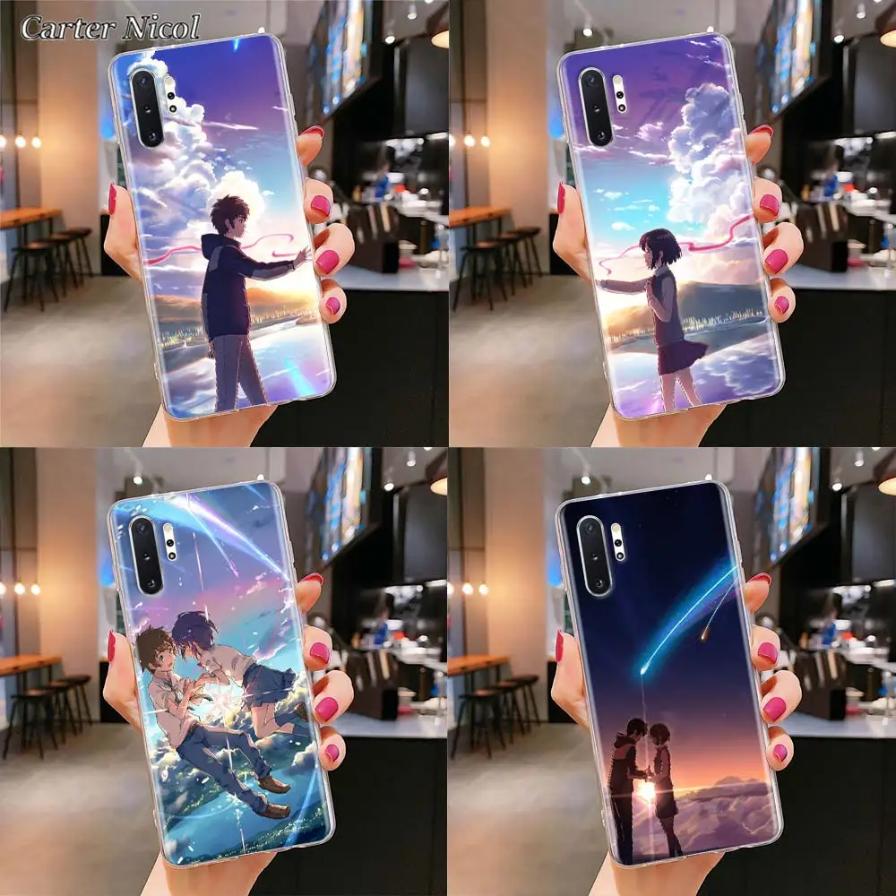 Силиконовый чехол для Samsung Galaxy Note 8 9 10 Plus Lite M10 M20 M30 M40 M11 M21 M31|Бамперы| |