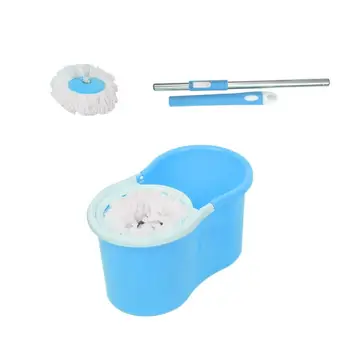 

Smart Mop Rotary Mop 360 Degree Mop Home Cleaning Tools with replace mop head barrel European shipment arrives in 2-7 days HWC