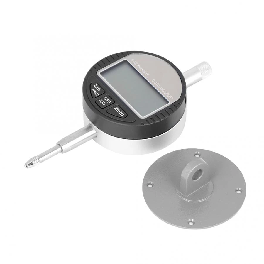 Digital Probe Range Dial Indicator Clock DTI Gauge 0~12.7mm//0.5/" 0.01mm//0.0005/'/'