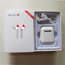 I10 Max TWS Bluetooth 5,0 наушники, беспроводная гарнитура, двойные наушники с зарядным устройством, микрофон pk i10 i7s i9s i11 i12 tws