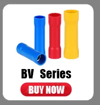 100 Stück AWG22-6 isolierte Kabelendklemmen EV0508 1008 1508 2508 4009 6012 1012 verzinnte Messingrohrstifte, Kabel-Crimpverbinder – Detail 7