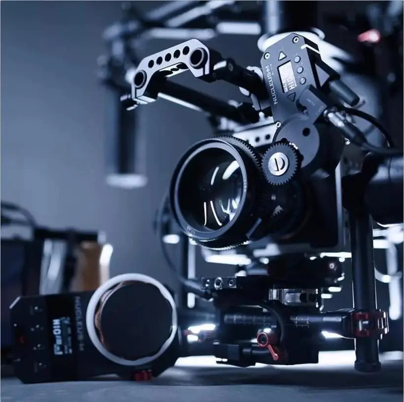 TILTA ядра-М Беспроводной устройство непрерывного изменения фокусировки камеры ядро пленка для dslr-видеокамеры с Камера объектив пульт Управление Системы для 3-осевому гидростабилизатору красный DJI Ronin