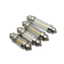 360 градусов светодиодный навигационный свет 31/36/39/42 мм Двойные наконечники индикаторная лампа для детей возрастом от 12V морской лодки RV трейлер белый/теплый белый