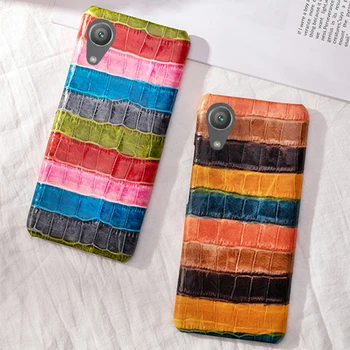 

Genuine Painted leather For Sony Xperia X Z Z2 Z3 Z4 Z5 XZ2 XZ4 Compact XA XA1 XA2 Ultra XZ1 XZ Premium 5 8 10 Plus Cowhide Case