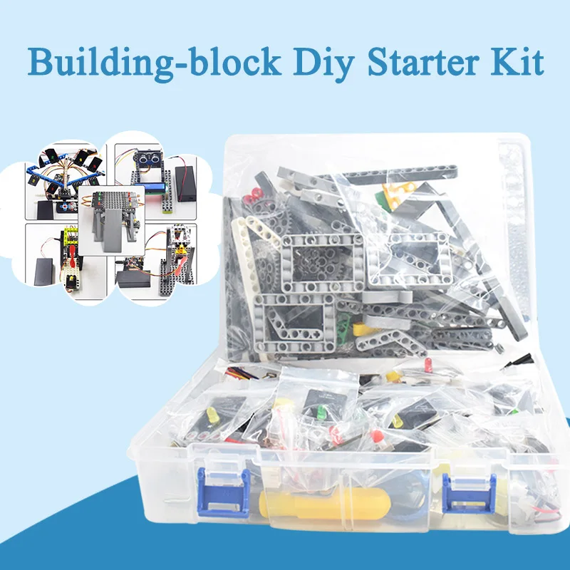 Электронный строительного кирпича Diy Starter Kit здания датчик блока комплект на