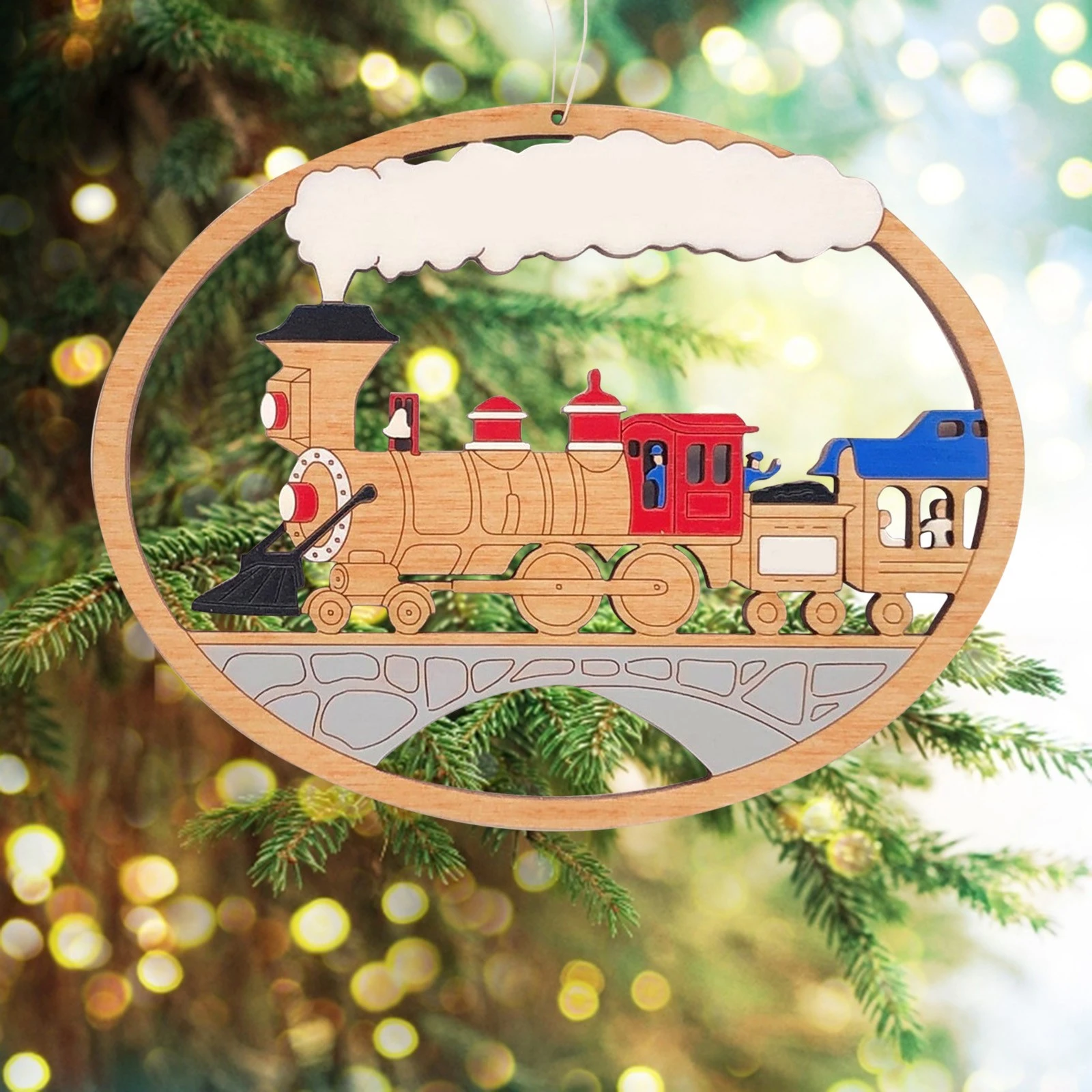 Nativity Christmas 2022 Nativity Christmas Train Pendant Christmas Decorations For Home Christmas  Tree Hanging Ornament Navidad 2022 Новогодний Декор|Pendant & Drop  Ornaments| - Aliexpress