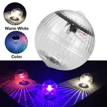 2PCS Solar Pool Lights Waterproof LED Floating Lights Submersible Lights for Pool Pond Decoration1
