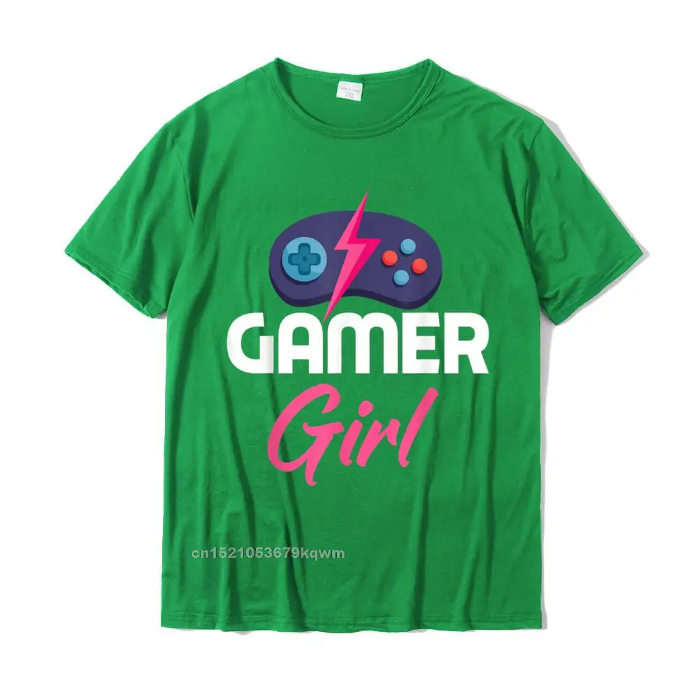 Pure Cotton Mens Short Sleeve Unique T Shirts Comics Tops Shirts 2021 Hot Sale Casual Round Collar T Shirt Free Shipping Funny Gamer Girl Video Games Funny Gaming Lover Gift T-Shirt__3049 green