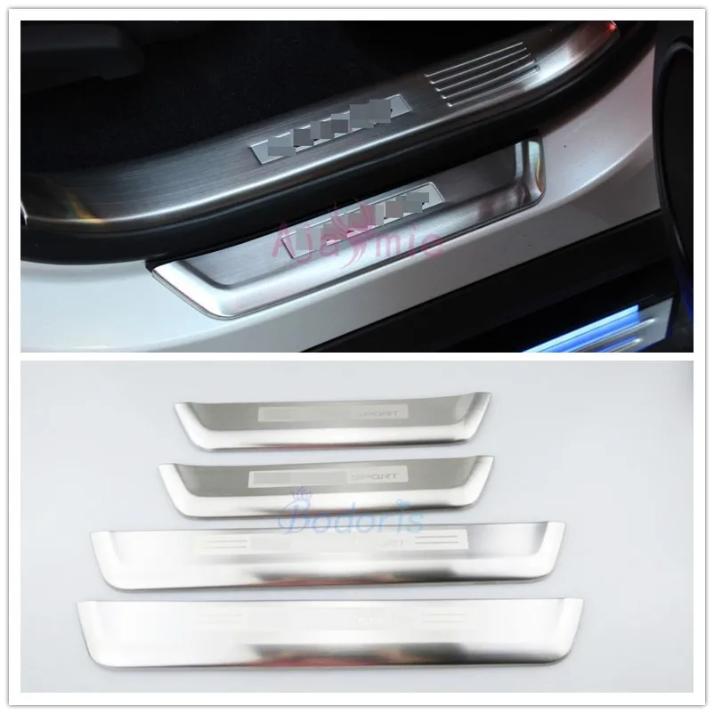 

Stainless Steel Door Sills Bumper Guard Plate Protector Car Styling 2016 2017 2018 for lexus RX 450h 350 270 Accessories