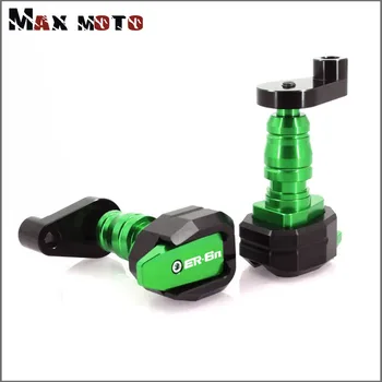 

Motorcycle Falling Protection Frame Slider Fairing Guard Anti Crash Pad Protector For KAWASAKI ER-6N ER6N ER 6N 2012-2016