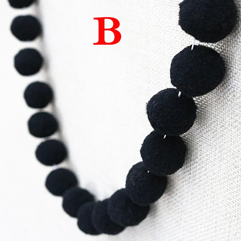 10 Jolies Perles Boules En Feutre Naturel Du Népal - 1 à 1,5 Cm - Idéales Pour Créations DIY & Déco