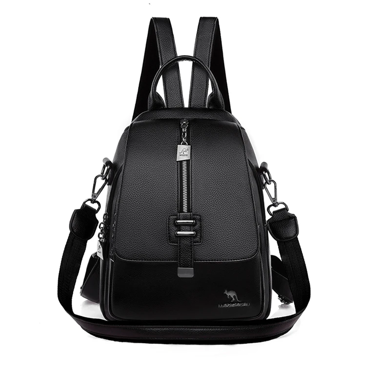 Women Backpack Designer high quality Leather Women Bag Fashion School Bags Multifunction Large Capacity Travel Backpacks mochila