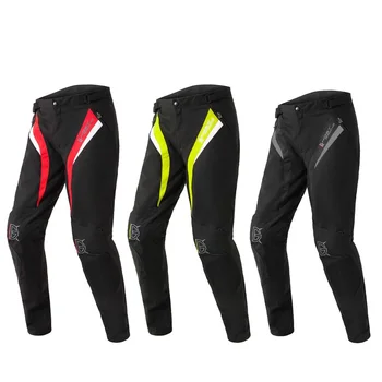 

Street Bike Riding Pants Men Racing Off-road Black Oxford Nylon Trousers