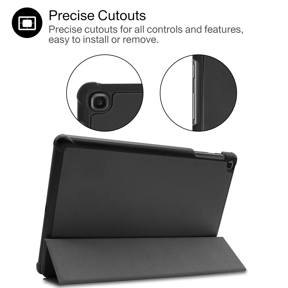 Tablet Case For Samsung Galaxy Tab A SM-T510 SM-T515 10.1'' Stand Case