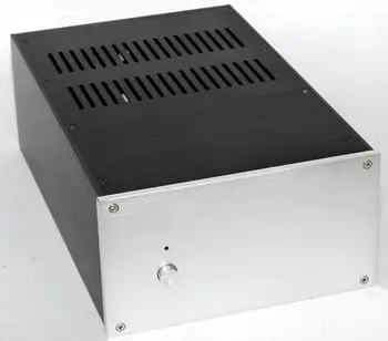 

WA120 All aluminum amplifier chassis / Preamplifier case / AMP Enclosure DIY box (225 *120*351mm)