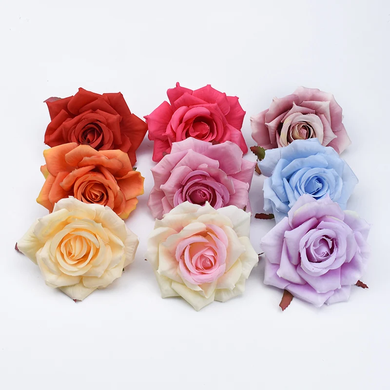 100pcs de rosas De Seda casamento flores