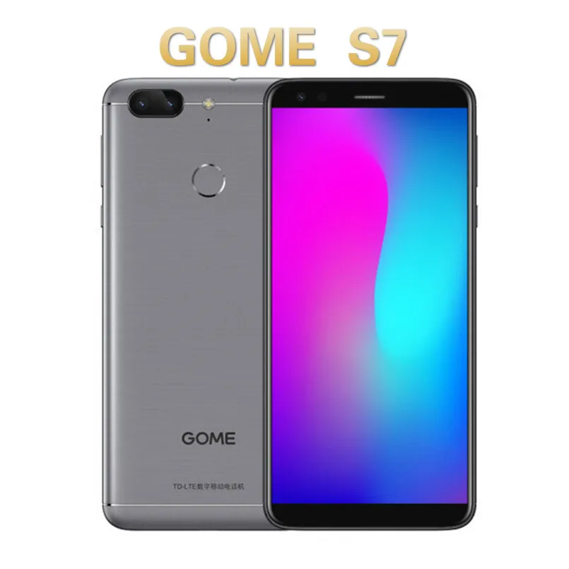 GOME S7 смартфон с 5 7 дюймовым дисплеем ОЗУ 4 Гб ПЗУ 64 ГБ 4000 мАч 4G LTE|Смартфоны| |