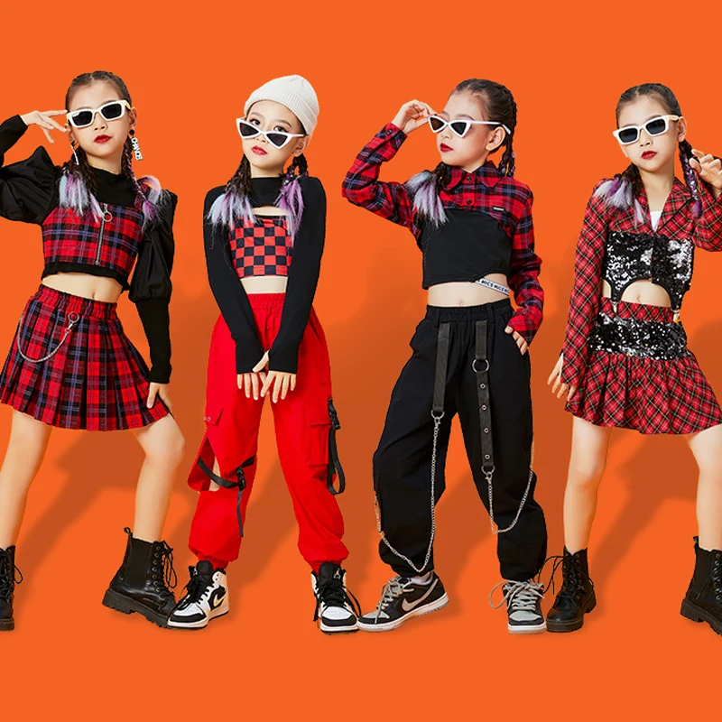 Modern Jazz Dance Clothes Girls Concert Performance Kpop, 56% OFF
