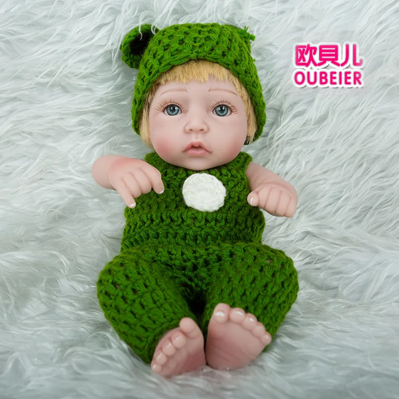 

bebes reborn doll 28cm soft silicone reborn toddler baby dolls com corpo de silicone menina Christmas surprice gifts lol doll