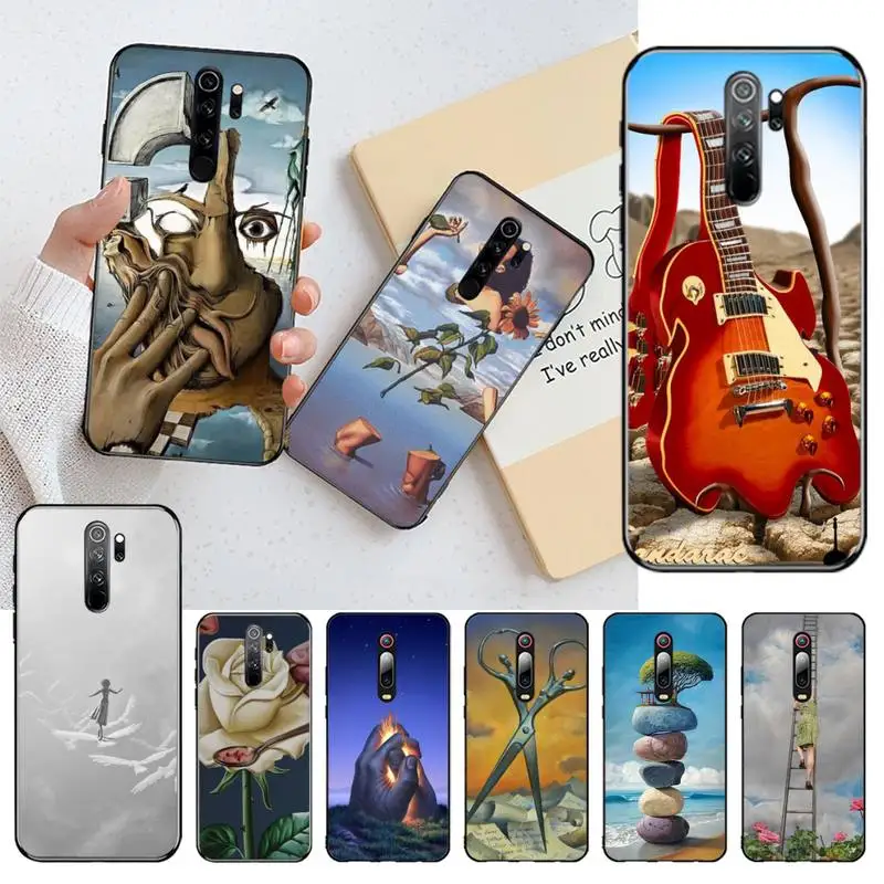 Чехол для телефона Salvador Dali Art Painting чехол Redmi Note 8 8A 8T 7 6 6A 5 5A 4 4X 4A Go Pro | Мобильные