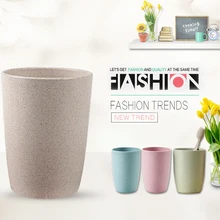 Зубная кружка для питья 400 мл зубная щетка чашка для зубной пасты Пшеничная солома домашний подарок наборы для ванной практичная офисная подставка для чая