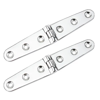 

2pcs 28*153mm Marine Grade 316 Boat Cupboard Cabinet Door Butt Hinge Furniture Boat Hinge 316 Stainless Steel