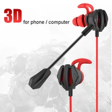 

G9 Earphone Helmets For CS Games Gaming In-Ear Headset 7.1 With Mic Volume Control PC Gamer Universal Portable Earphones