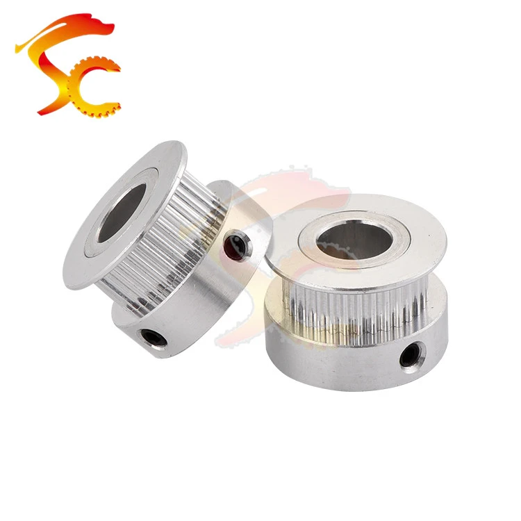 1PCS/Lot GT2 32 teeth timing Pulley Bore 10mm for width 6mm or 7mm Timing belt (2GT 32teeth) 3D printer | Обустройство дома