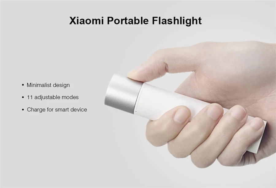 Xiaomi Mijia Beebest портативный фонарик 1000LM 5 моделей Масштабируемые несколько яркости EDC с головкой магнитный велосипед свет USB