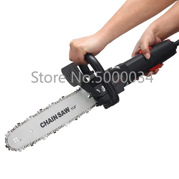 

Angle Grinder Modified Electric Chain Saw Holder Variable Cutting Machine Household Hand-Held Electric Chain Saw Logging