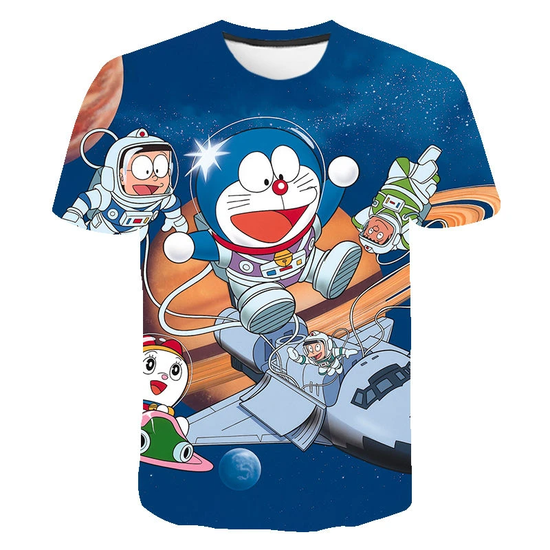 Doraemon printed t shirts Clearance